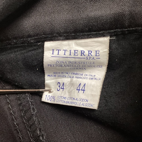 Versace Ittierre 100% Cotton Italian Casual Pant - Picture 9 of 11